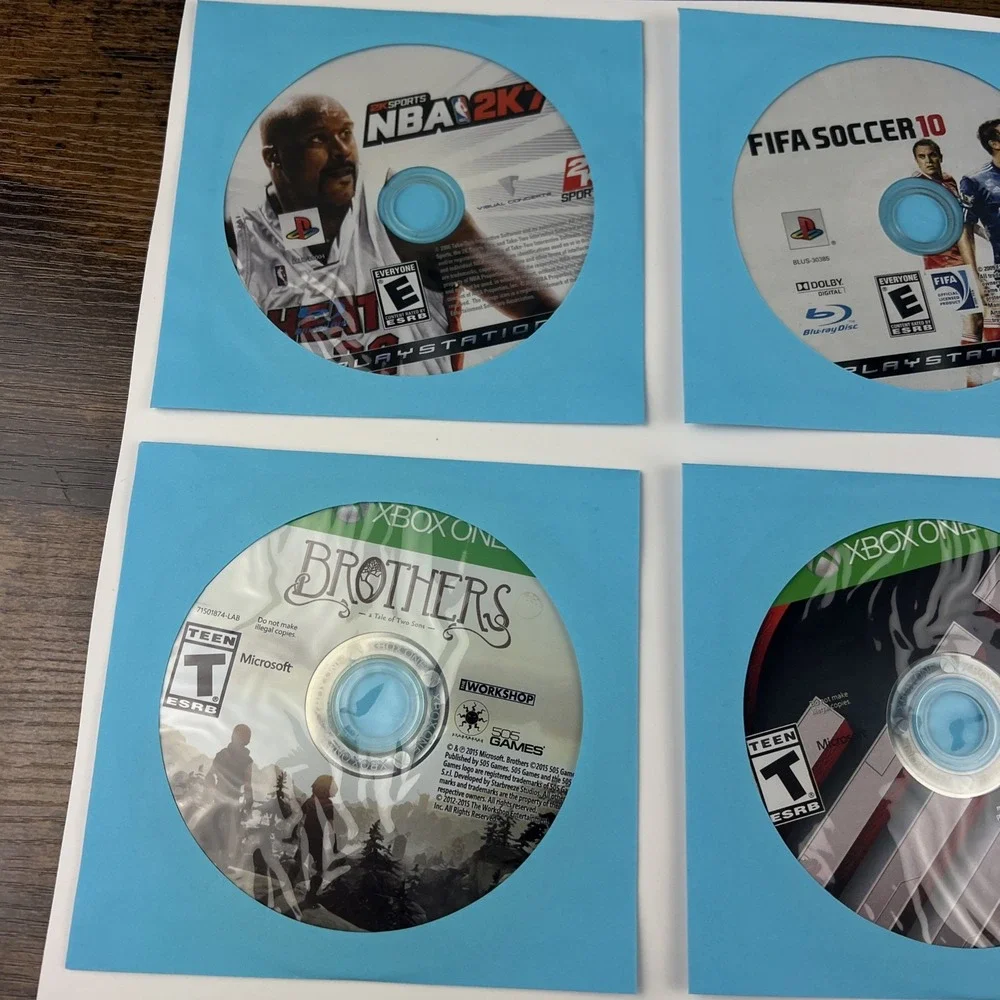Multi Platform Loose Discs Video Game - Lot Of 50 - AS IS Untested Scratches #8